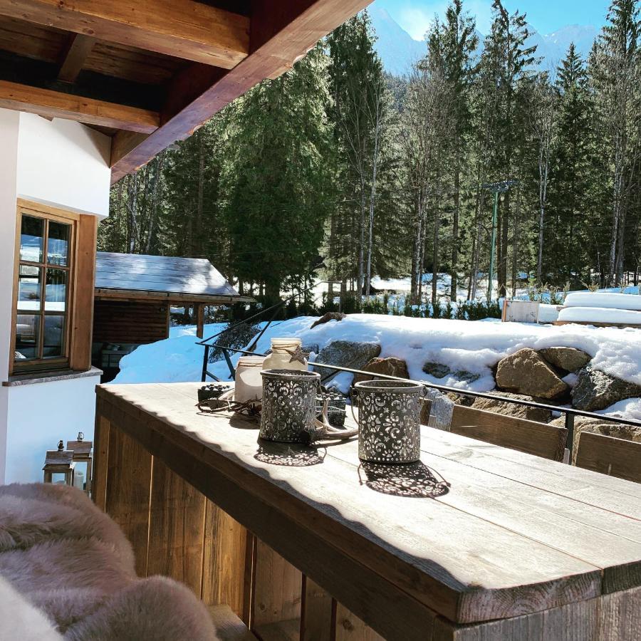 Chalet S - 5 Sterne Luxus Ferienhaus Direkt Am Eibsee Und Zugspitze Grainau Esterno foto