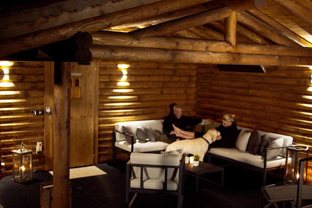 Chalet S - 5 Sterne Luxus Ferienhaus Direkt Am Eibsee Und Zugspitze Grainau Esterno foto