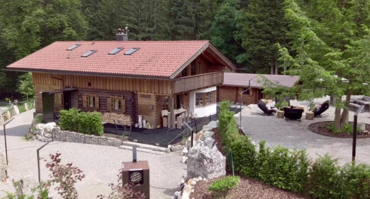 Chalet S - 5 Sterne Luxus Ferienhaus Direkt Am Eibsee Und Zugspitze Grainau Esterno foto